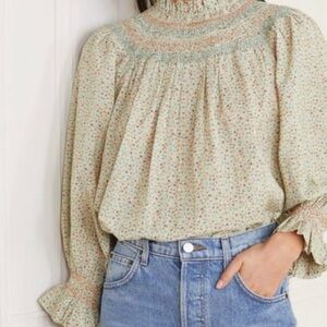 Doen Amoret Top in California Wildflower, sz M